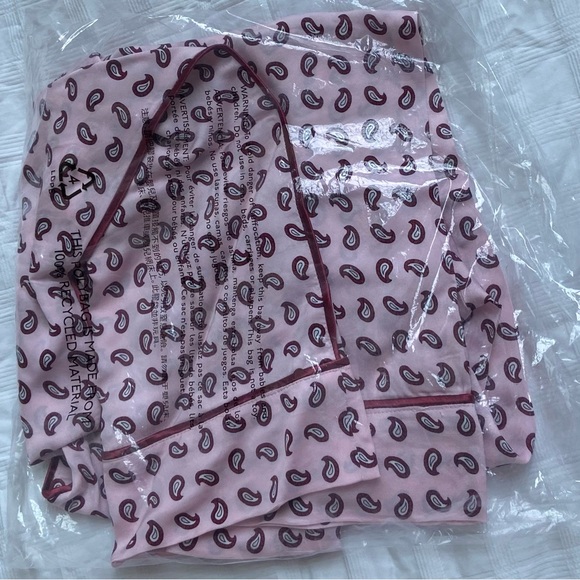 J. Crew - 2025 Cosmo cuffed pant in paisley print - Pink XS - CQ269 - NWT in Bag - Picture 4 of 7